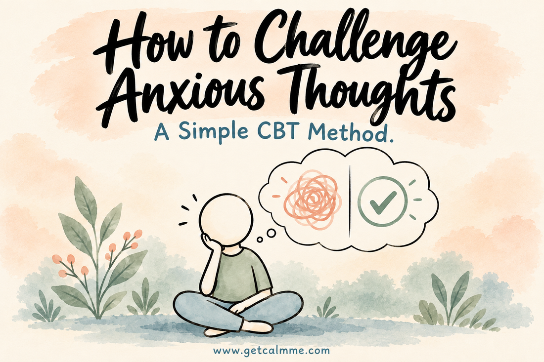 How to Challenge Anxious Thoughts Using CBT