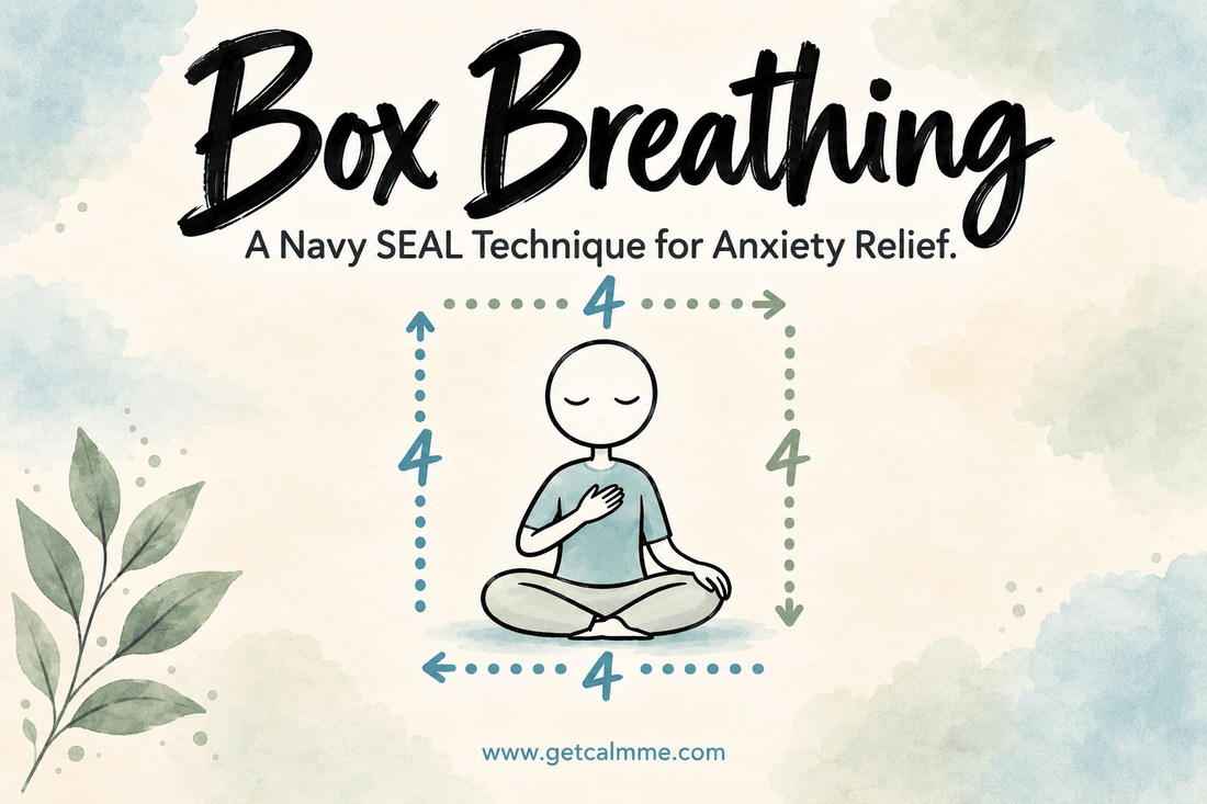 Box Breathing: A Navy SEAL Technique for Anxiety Relief - calmme