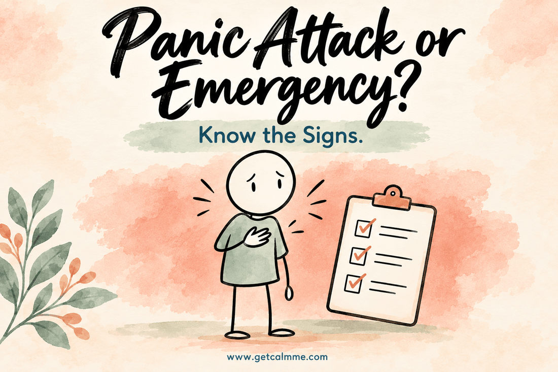 Panic Attack or Emergency? Know the Signs - calmme