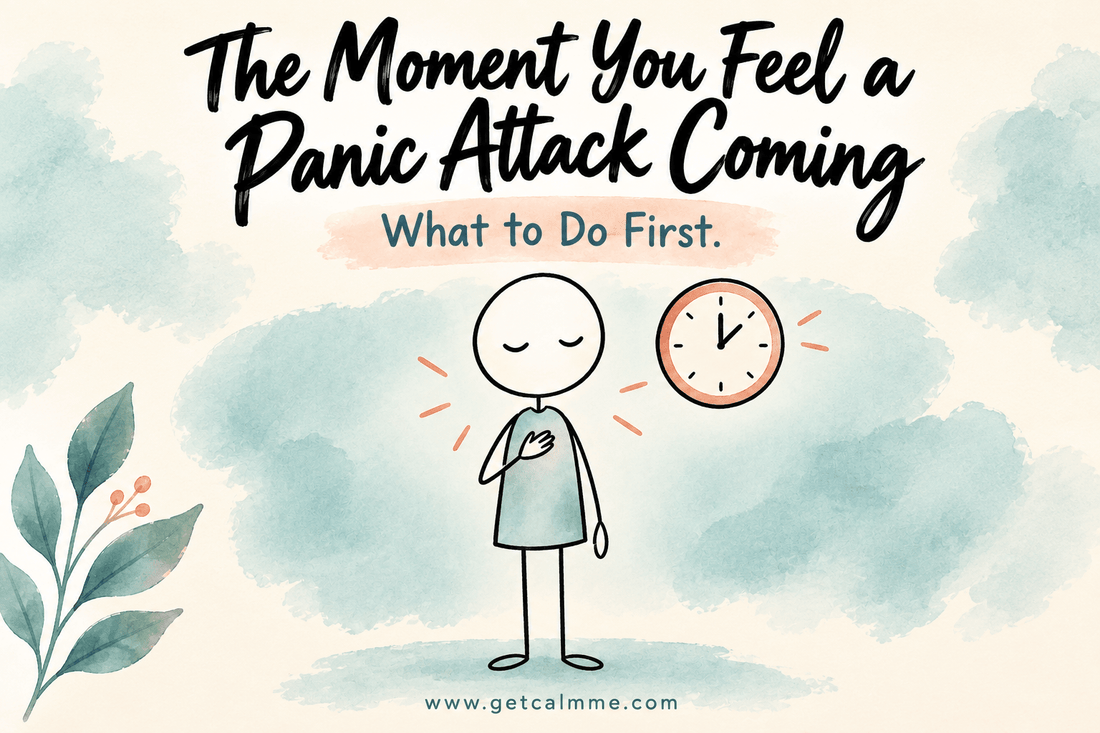 What to Do the Moment You Feel a Panic Attack Coming - calmme